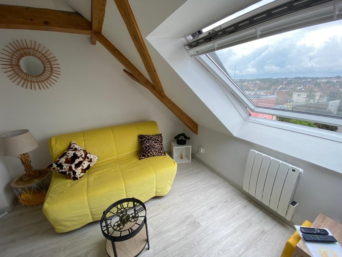 Esprit Jaune - Cosy Studio Salengro - Sauna & Sport Club Mylhúzy Exteriér fotografie
